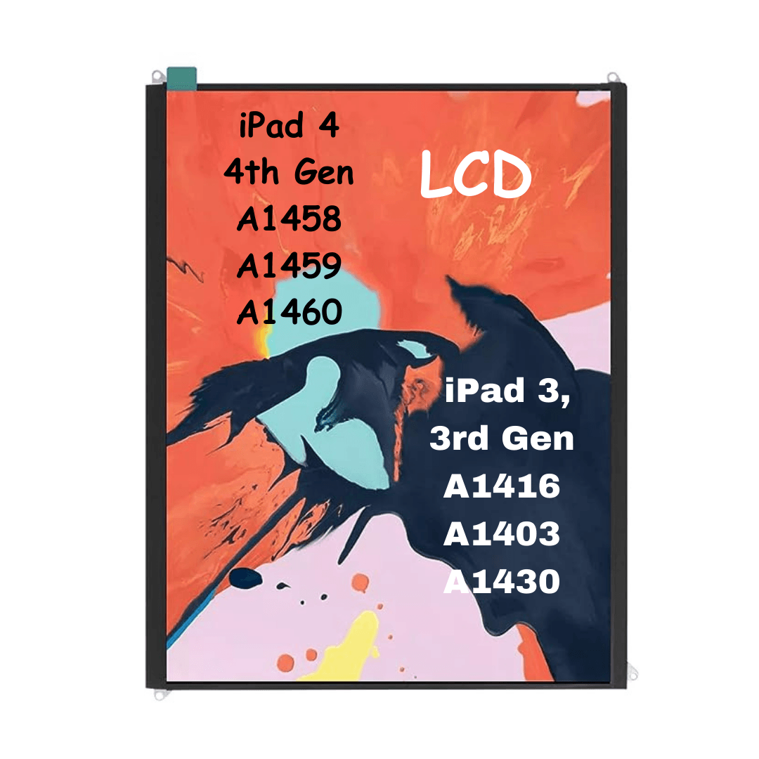 LCD Screen for iPad 3 4 iPad 3 iPad 4 A1416 A1430 A1403 A1458 A1459 A1460 - Best Cell Phone Parts Distributor in Canada, Parts Source LCD Screen for iPad 3 4 iPad 3 iPad 4 A1416 A1430 A1403 A1458 A1459 A1460 - Best Cell Phone Parts Distributor in Canada, Parts Source